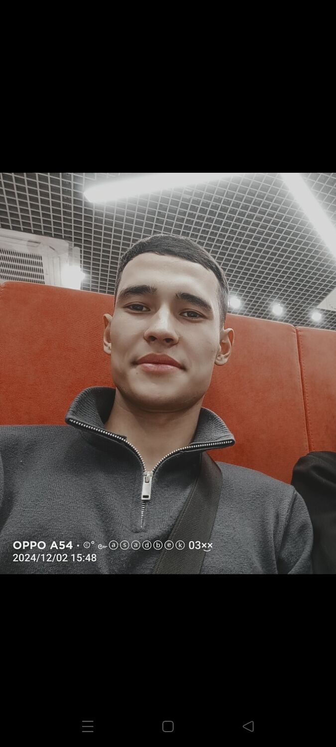  49424739  Asadbek, 21 ,    